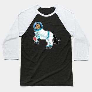 Horse Astronaut Space Baseball T-Shirt